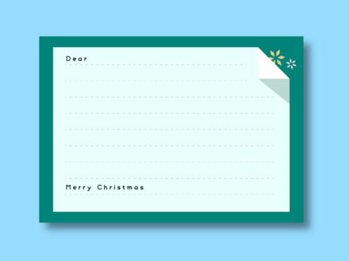 【WPS Writer】無料で使えるクリスマスカードのテンプレート